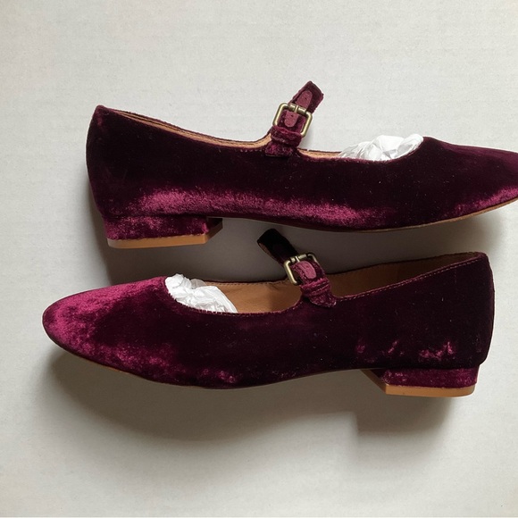 Madewell Velvet shoes sz 6.5 - Picture 4 of 7